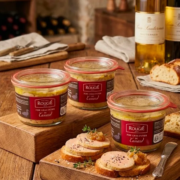 Цельная утиная фуа-гра Foie Gras Entier от Maison Rougié